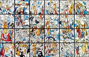 Leben-Jesu-Fenster in Maria Knigin